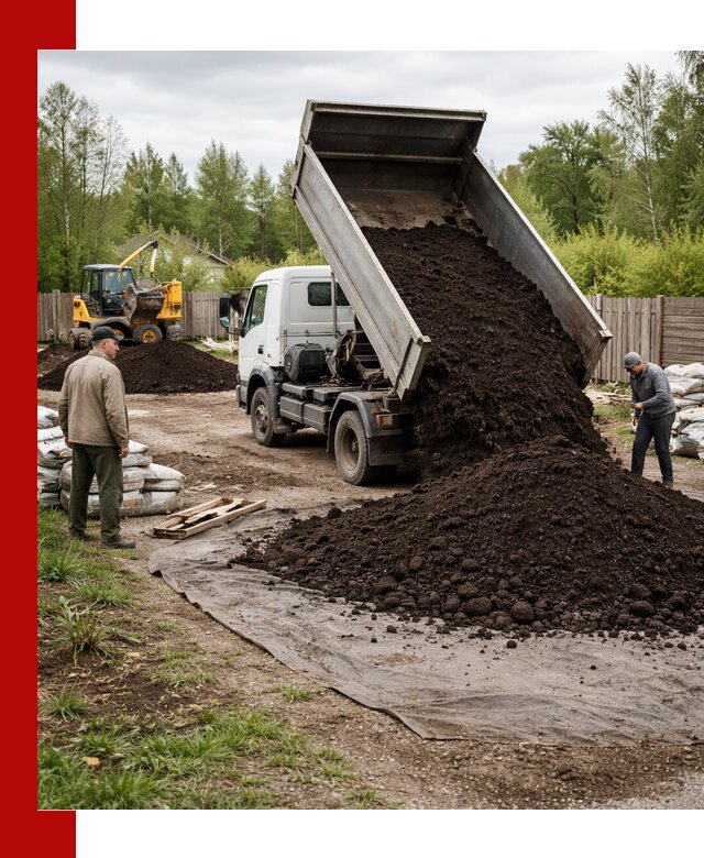 Доставка качественного почвогрунта в Ульяновске оптом и в розницу