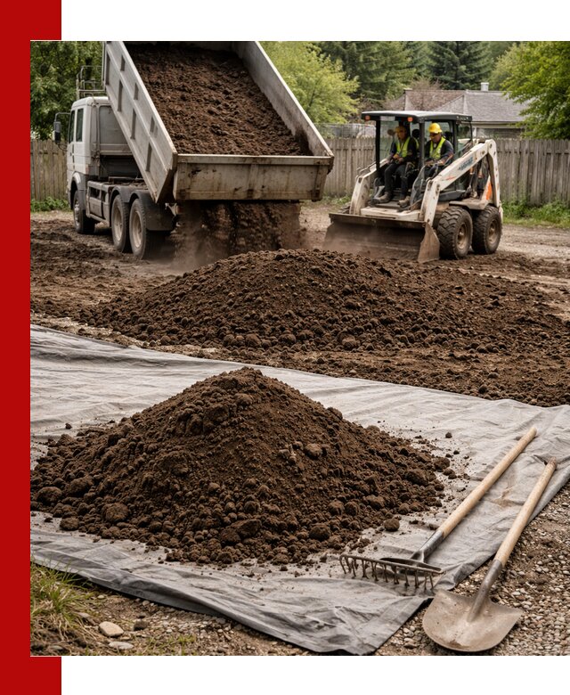 Грунт для отсыпки участка с доставкой в Ульяновске