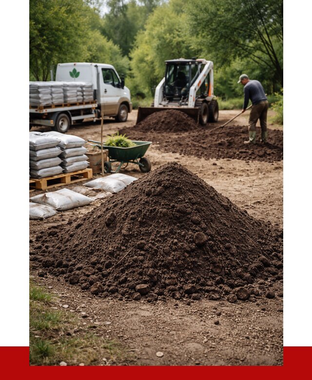 Грунт для озеленения с доставкой в Ульяновске от 1851 р. | ПРОНЕРУДУлн