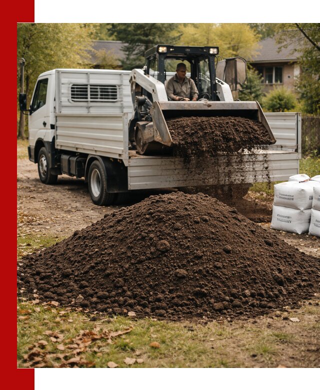 Доставка садовой земли в больших объёмах в Ульяновске