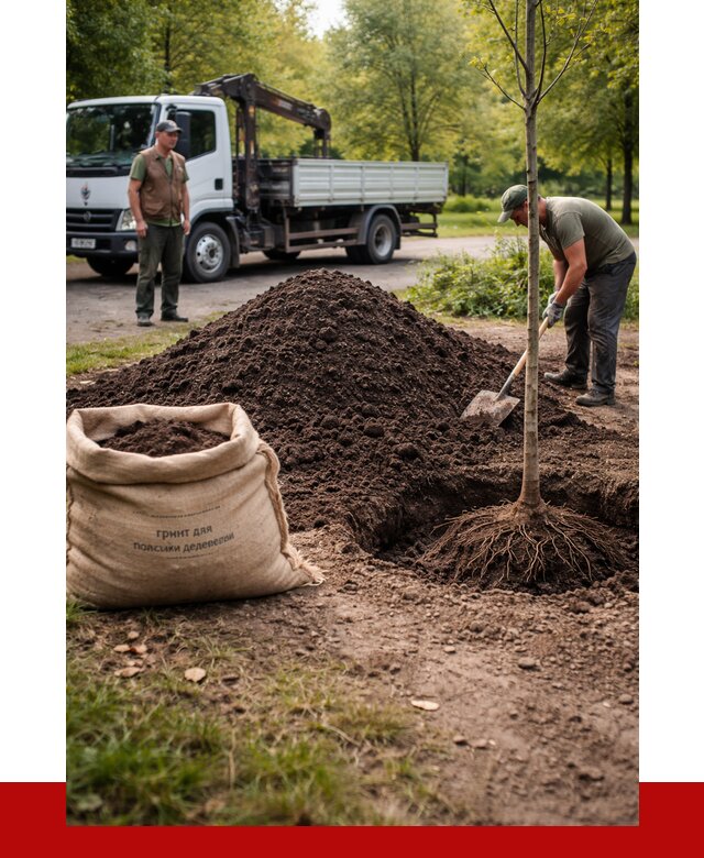 Грунт для посадки деревьев в Ульяновске от 1234 р. | ПРОНЕРУДУлн