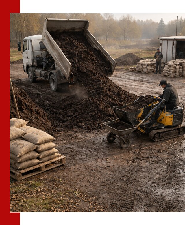 Кислый торф в доставке по выгодным ценам в Ульяновске