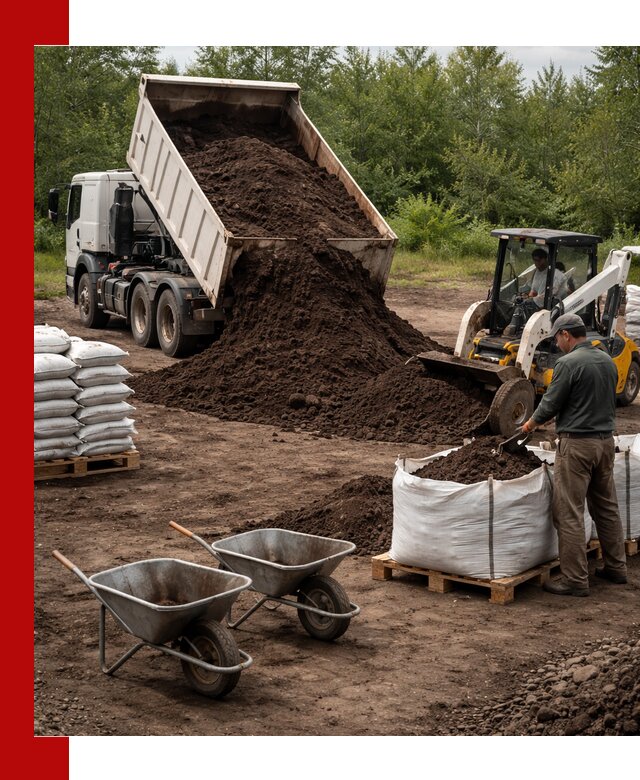 Доставка и продажа торфогрунта в Ульяновске оптом и в розницу