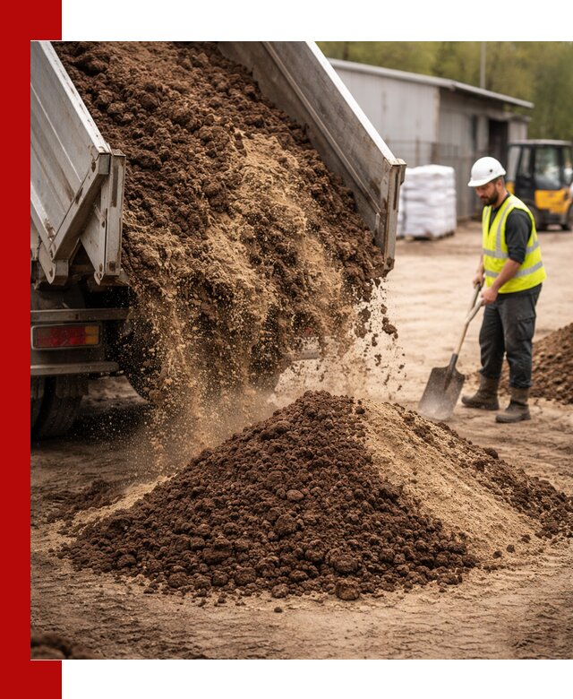 Доставка торфо-песчаной смеси в Ульяновске для строительства и озеленения