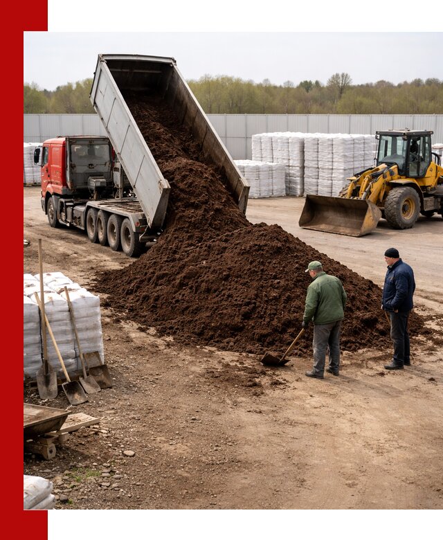 Доставка торфяных смесей оптом и в розницу в Ульяновске