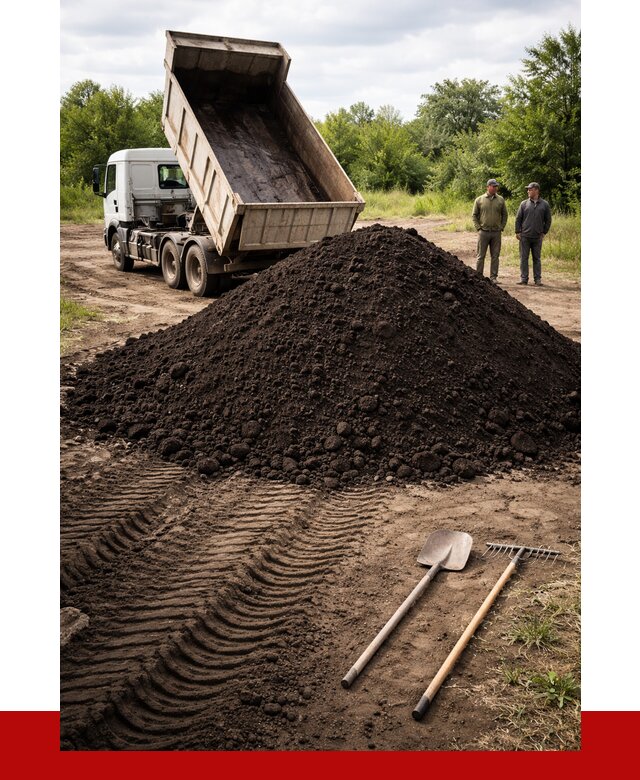 Купить чернозем навалом в Ульяновске от 1234 р. за куб | ПРОНЕРУДУлн