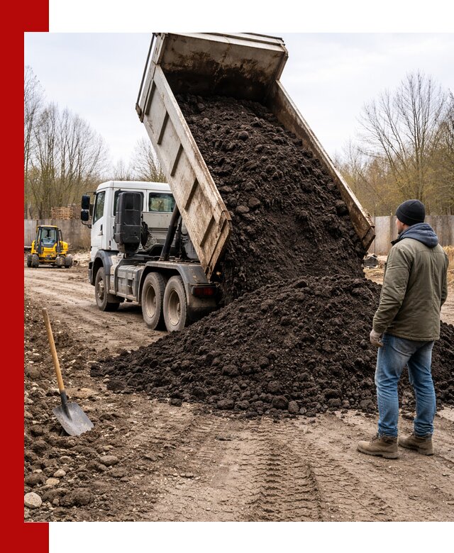 Доставка чернозема навалом в Ульяновске быстро и выгодно