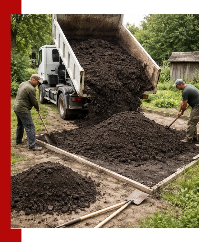 Купить чистый чернозем для огорода с доставкой в Ульяновске