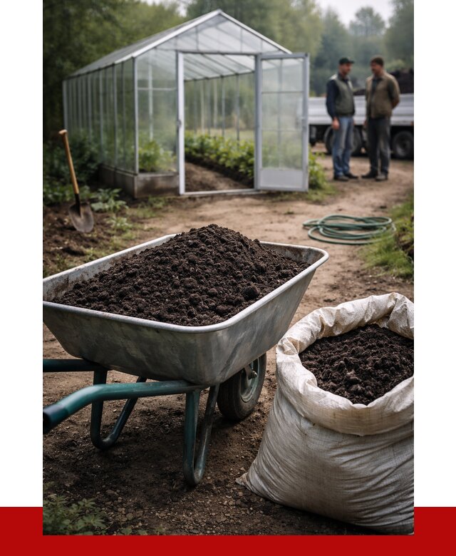 Чернозем для теплицы в Ульяновске с доставкой от 1543 р. | ПРОНЕРУДУлн