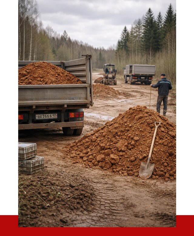 Глина и суглинки в Ульяновске от 4628 р. за куб | ПРОНЕРУДУлн