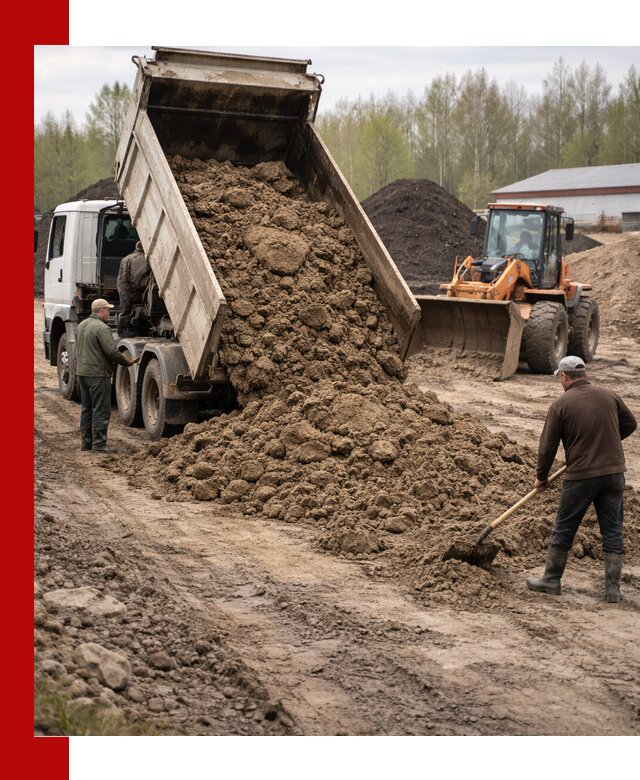 Доставка глин и суглинков в Ульяновске оптом и вкрай