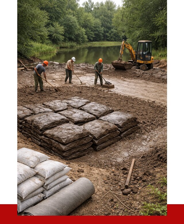 Купить глину для пруда в Ульяновске от 4628 р. с доставкой | ПРОНЕРУДУлн