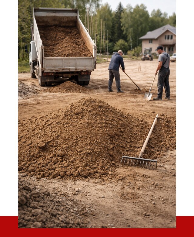 Суглинок для планировки в Ульяновске с доставкой от 4320 р. | ПРОНЕРУДУлн