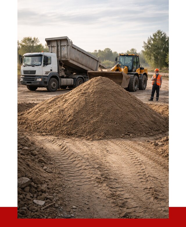 Купить песчаный грунт с доставкой в Ульяновске от 4320 р. | ПРОНЕРУДУлн