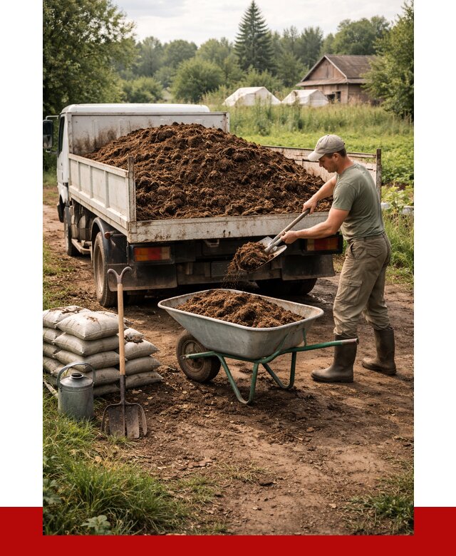 Купить коровий навоз с доставкой в Ульяновске от 1851 р. | ПРОНЕРУДУлн