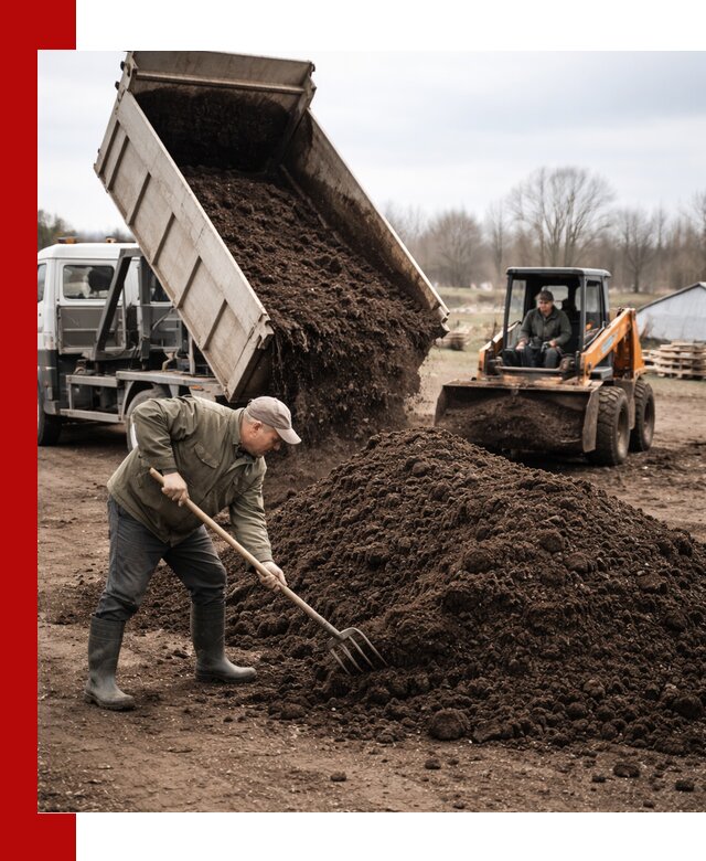 Доставка и продажа перегноя в Ульяновске быстро и дешево
