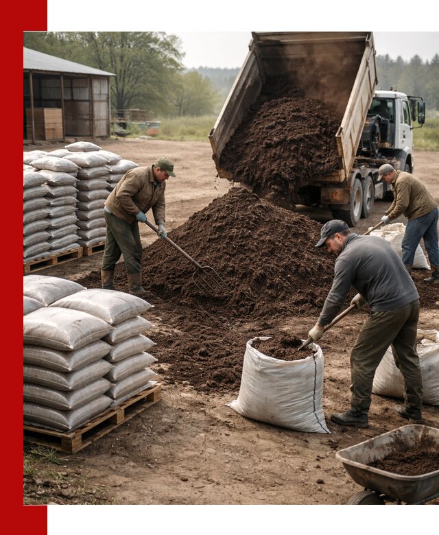 Доставка компоста оптом и в розницу в Ульяновске
