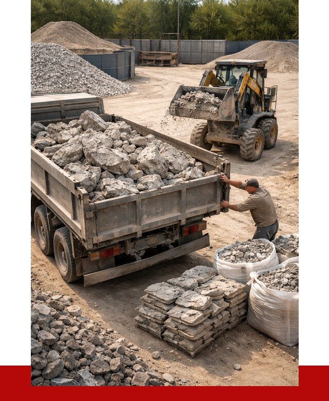 Купить бой бетона с доставкой в Ульяновске от 4937 р. | ПРОНЕРУДУлн