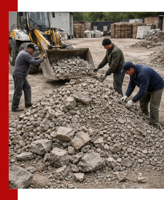 Демонтаж и вывоз бой бетона в Ульяновске