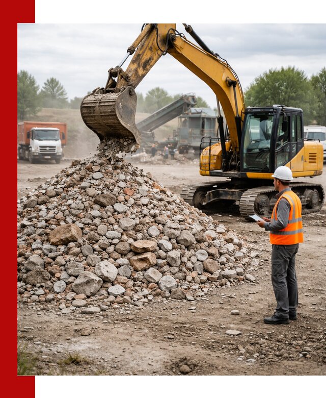 Доставка и вывоз строительного боя в Ульяновске