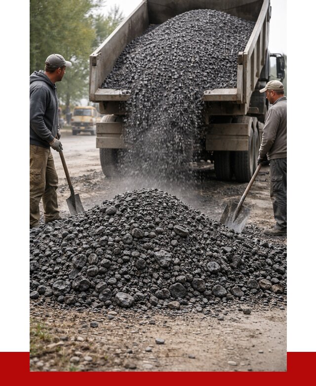 Дробленый асфальт в Ульяновске от 2880 р. с доставкой | ПРОНЕРУДУлн