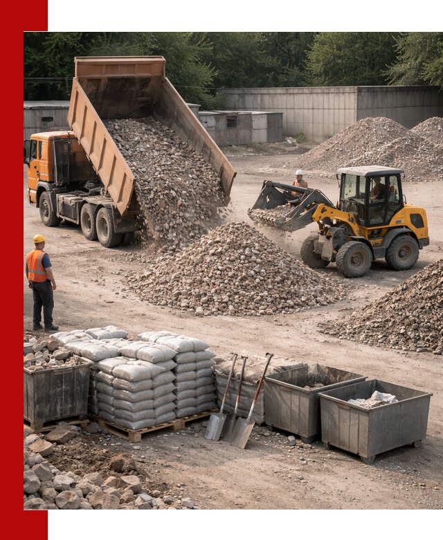 Вторичные материалы для отсыпки в Ульяновске — поставка и доставка