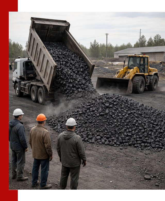 Доставка угля антрацита в Ульяновске с самосвалами и погрузкой