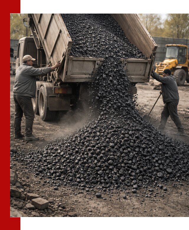Доставка угля семечка самосвалами в Ульяновске