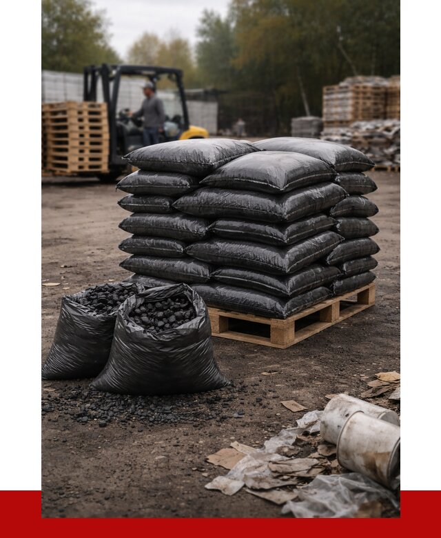 Купить уголь в мешках с доставкой в Ульяновске от 7714 р. | ПРОНЕРУДУлн