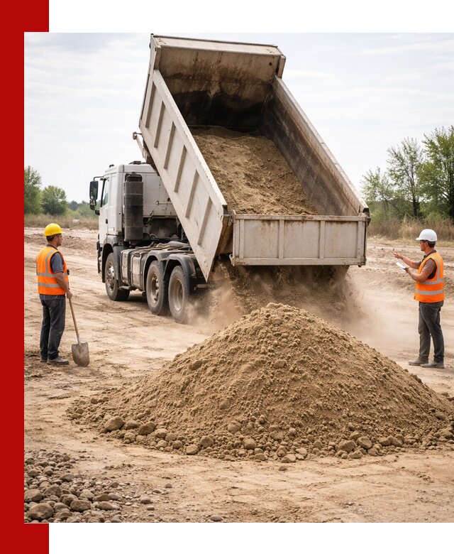 Доставка самосвалом 15 кубов в Ульяновске за город и по городу