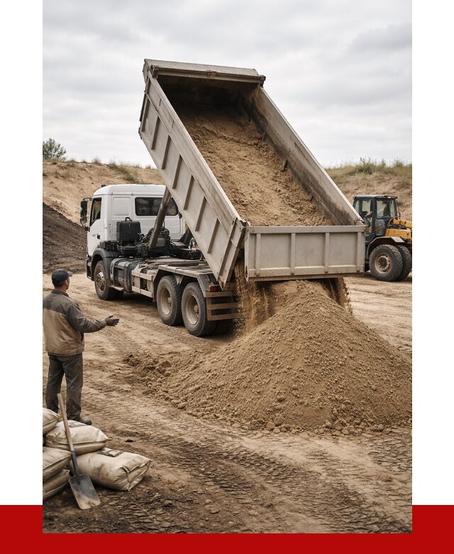 Доставка самосвалом 20 кубов в Ульяновске от 7714 р. | ПРОНЕРУДУлн