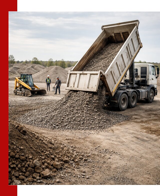 Доставка самосвалом 25 м³ в Ульяновске быстро и надежно