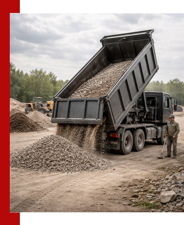 Доставка самосвалом 30 м3 по выгодным ценам в Ульяновске