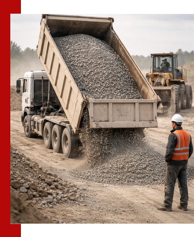 Доставка самосвалом 40 кубов цемента и сыпучих в Ульяновске