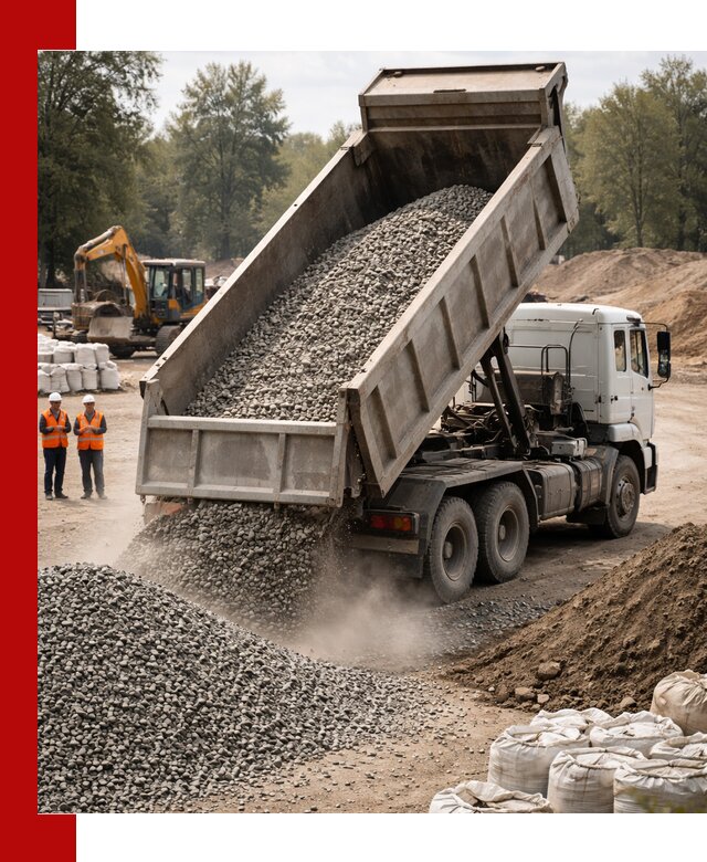 Аренда самосвала в Ульяновске для доставки сыпучих и нерудных материалов