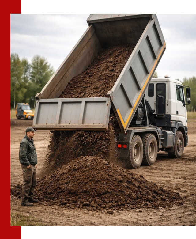 Аренда самосвала с водителем в Ульяновске для сыпучих грузов и навоза