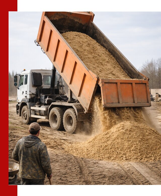 Аренда самосвала 20 тонн для перевозки грузов в Ульяновске