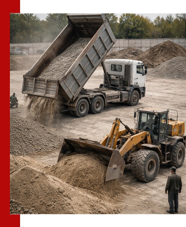 Перевозка сыпучих грузов самосвалами и бортовыми в Ульяновске