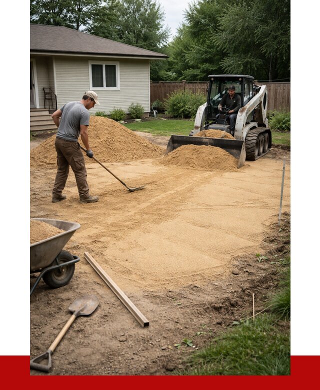 Отсыпка участка песком в Ульяновске, от 2571 р., ПРОНЕРУДУлн