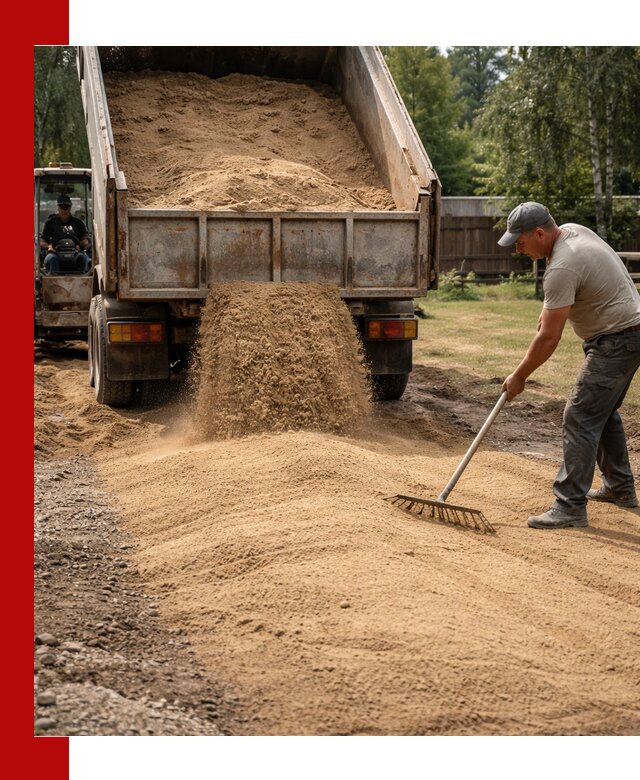 Отсыпка участка песком в Ульяновске быстро и качественно
