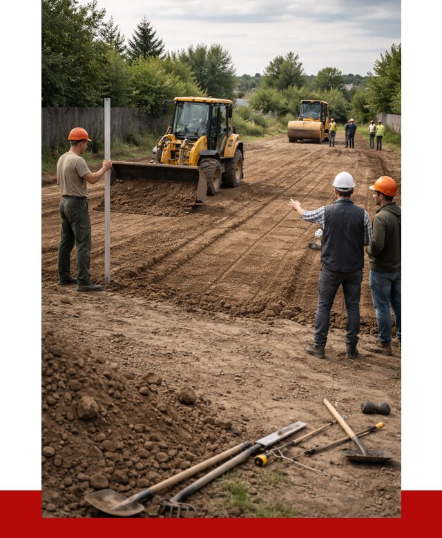 Планировка участка грунтом в Ульяновске от 4628 р ПРОНЕРУДУлн